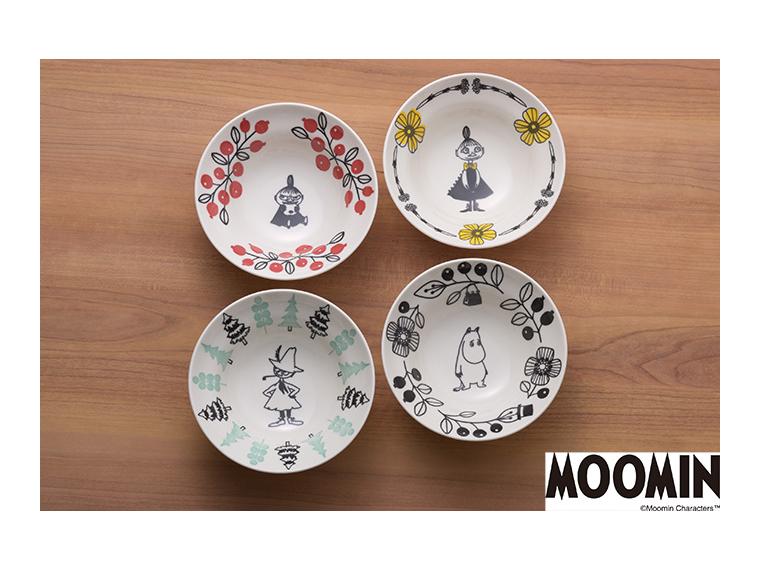 【ネット限定】ムーミンバレー　テーブルウェア　ボウル（4柄組)