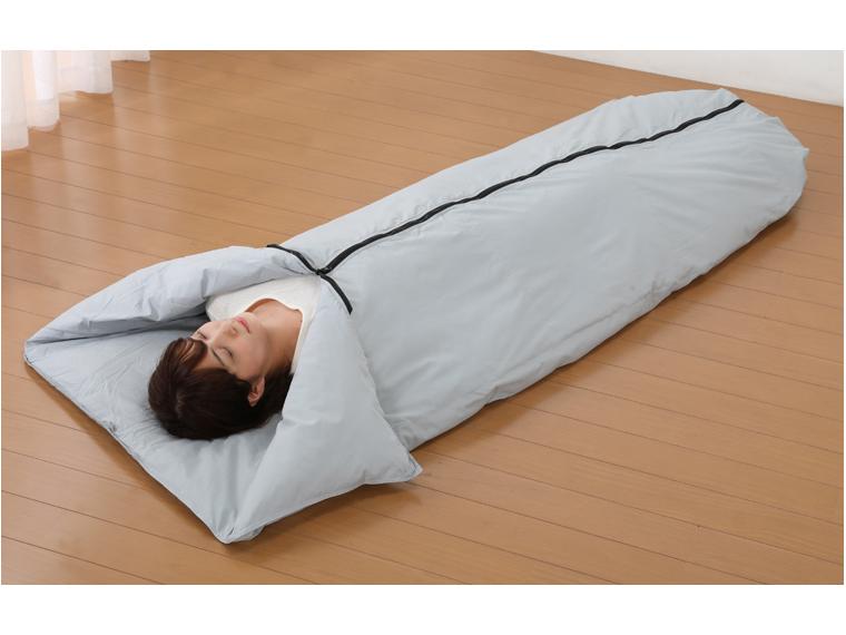 【ネット限定】ホワイトダックダウン５０％羽毛寝袋