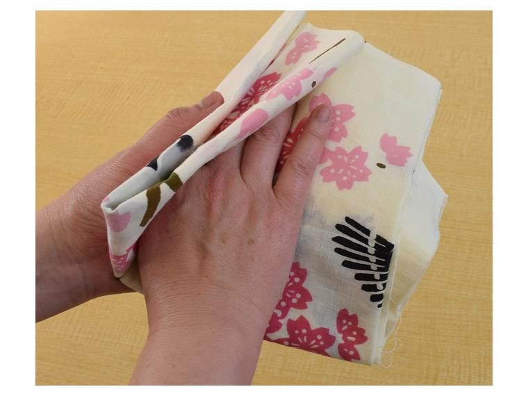 【ネット限定】和布華　注染手ぬぐい　桜と文鳥