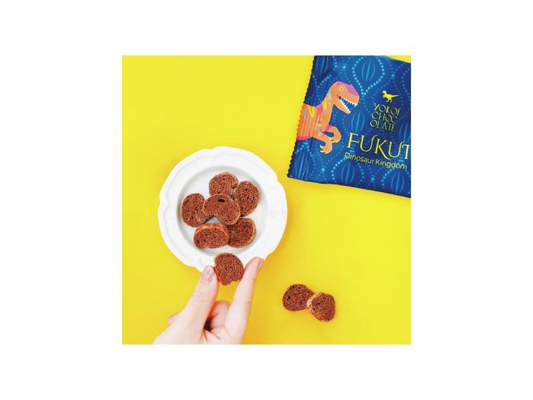 【ネット限定】YOKOIチョコラスク カカオ（恐竜）