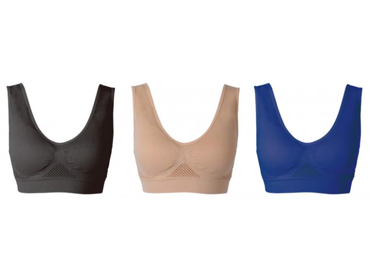 【ネット限定】エアーフィットライトブラ（３色組）