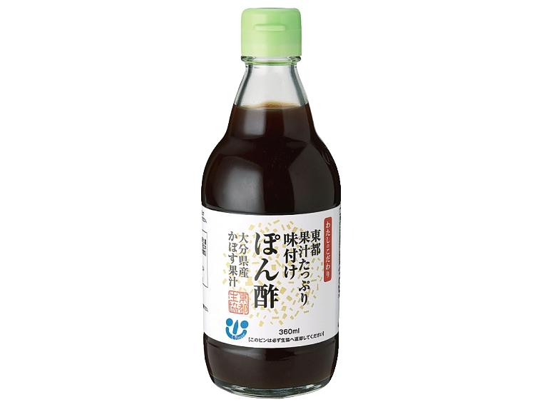 東都果汁たっぷり味付けぽん酢 360ml