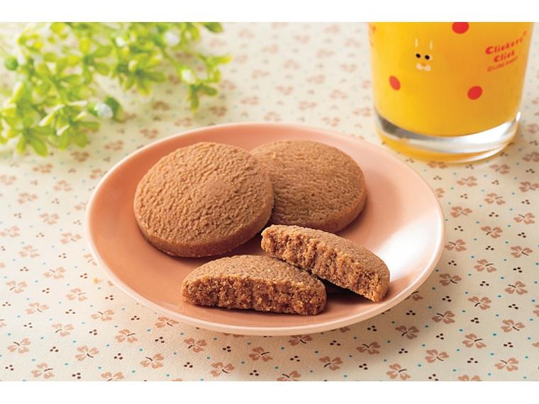 7品目を使わない　米粉のクッキー　ココア味 6枚