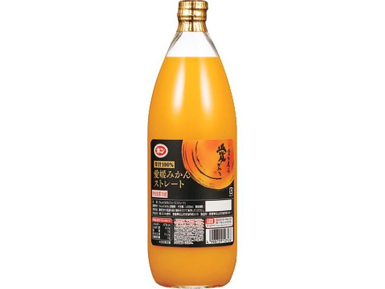 ポン　愛媛みかんストレート 1000ml