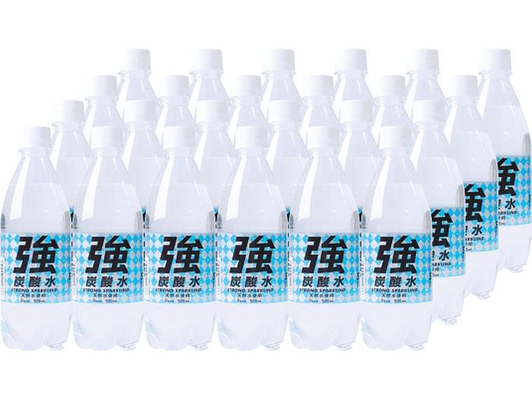 強炭酸水（ペットボトル） 500ml×24