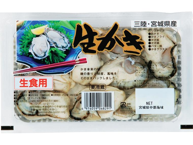 生食用かき（宮城県表浜産） 120g