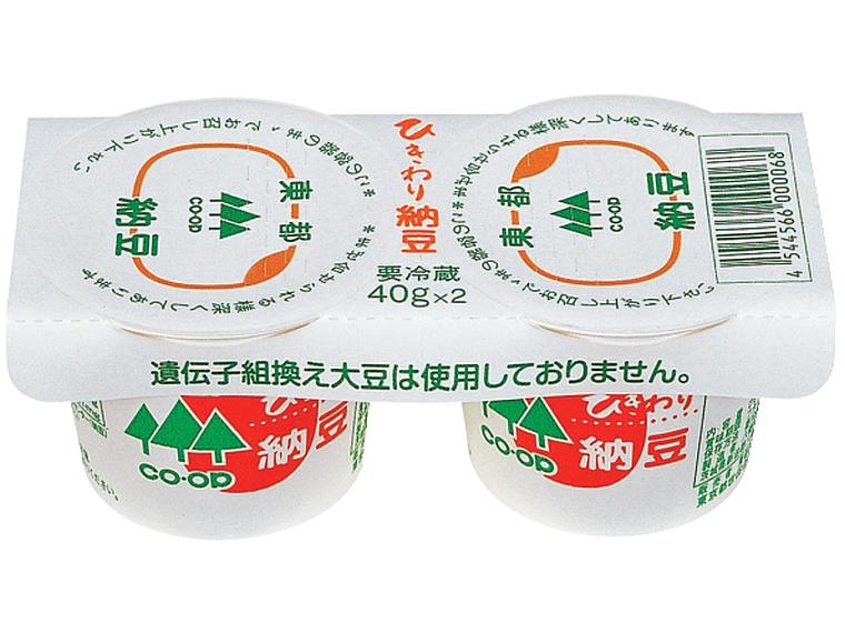 東都ひきわり納豆（からし付） 40g×2