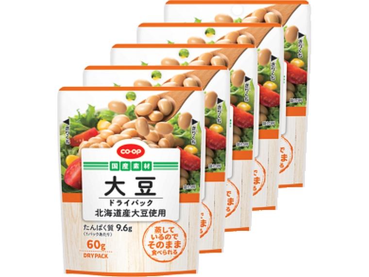 大豆ドライパック（パウチ） 60g×5