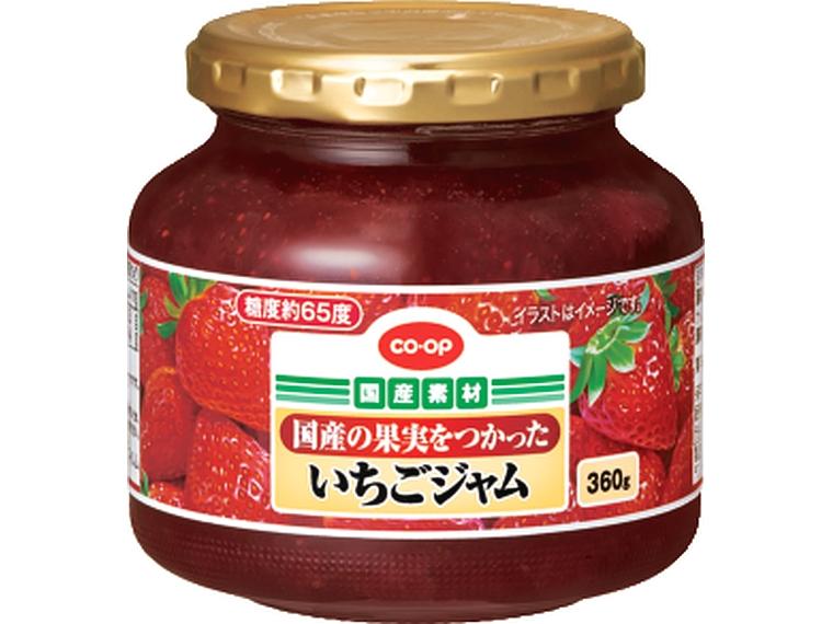 国産の果実をつかった　いちごジャム 360g