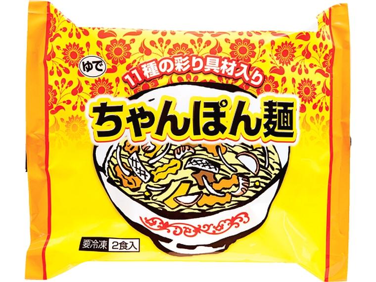 ちゃんぽん麺（11種の彩り具材入り） 2食584g