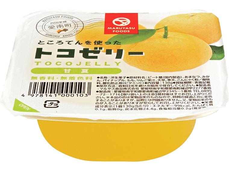 ところてんを使ったトコゼリー甘夏 130g