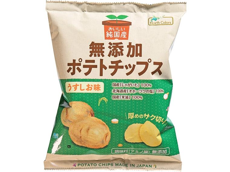 純国産　ポテトチップスうすしお味 55g