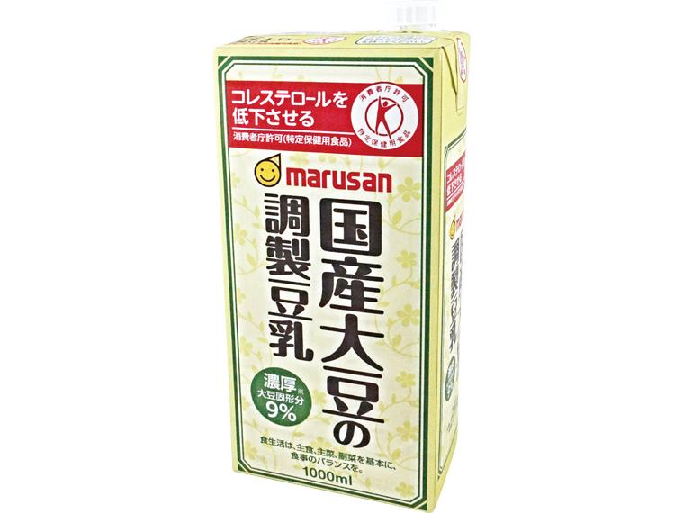 国産大豆の調製豆乳 1l