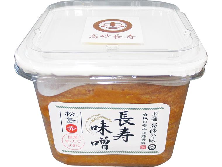 松島長寿味噌（赤） 750g