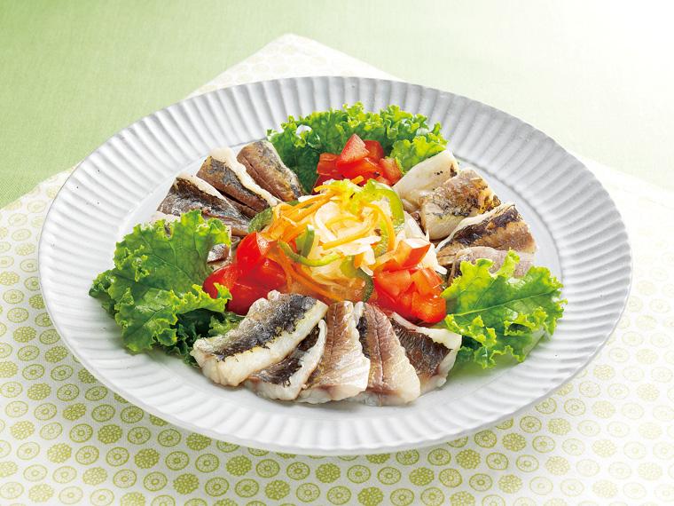 東都あじと3種の野菜のマリネ 130g