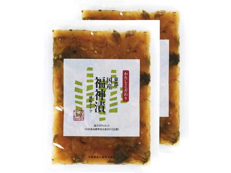 東都国産福神漬（減塩タイプ） 110g×2