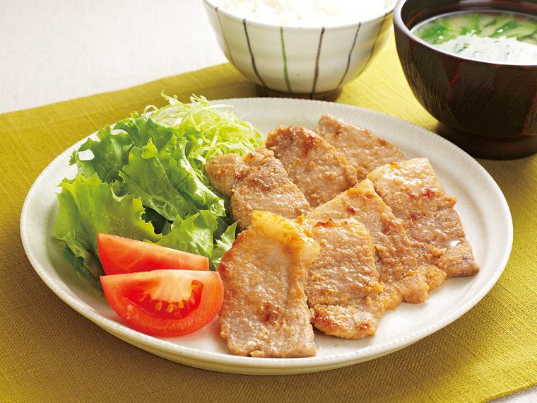 梨果汁でやわらか国産豚みそステーキ 6〜8枚200g
