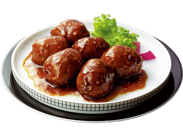 やまと豚　大粒黒酢肉団子 260g［固形量180g(6個)］