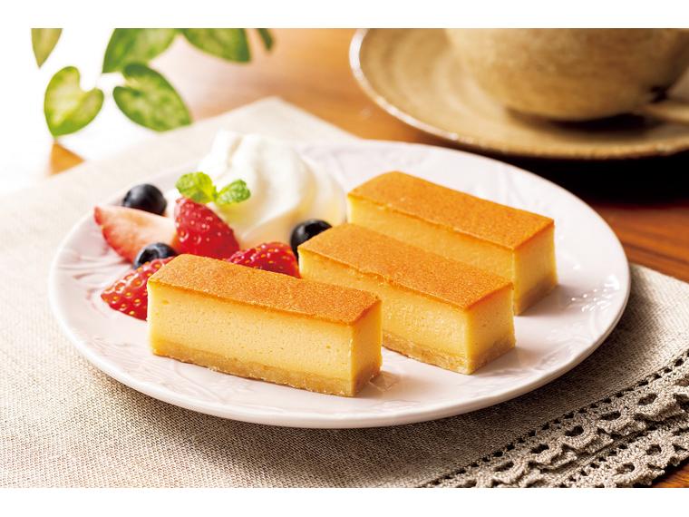 切れてるベイクドチーズケーキ 8切