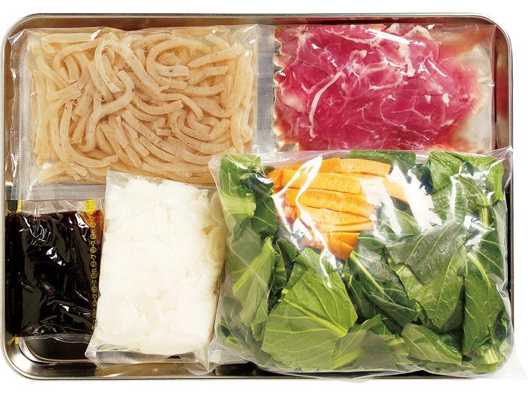 おかずキット　産直豚肉と有機蒟蒻の糖しぼり大根炒め 2人前