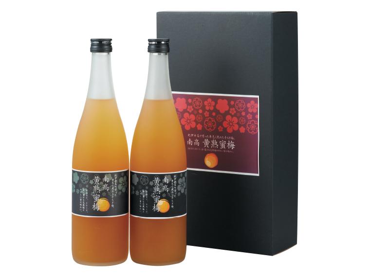 自宅 南高黄熟蜜梅 710ml×2