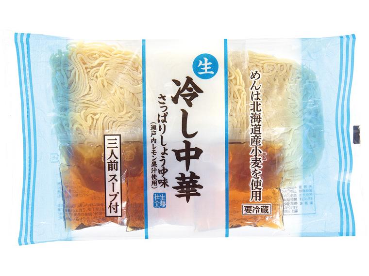 冷し中華　さっぱりしょうゆ味 めん110g×3・スープ53g×3