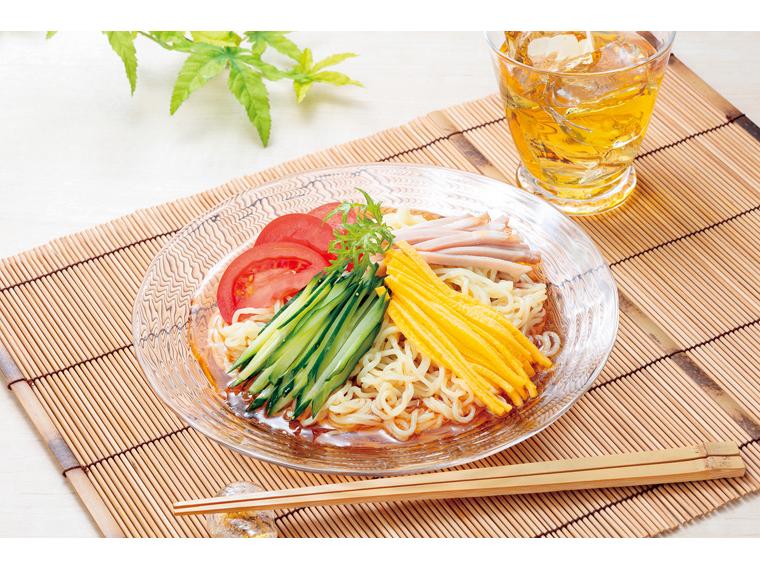 冷し中華　さっぱりしょうゆ味 めん110g×3・スープ53g×3