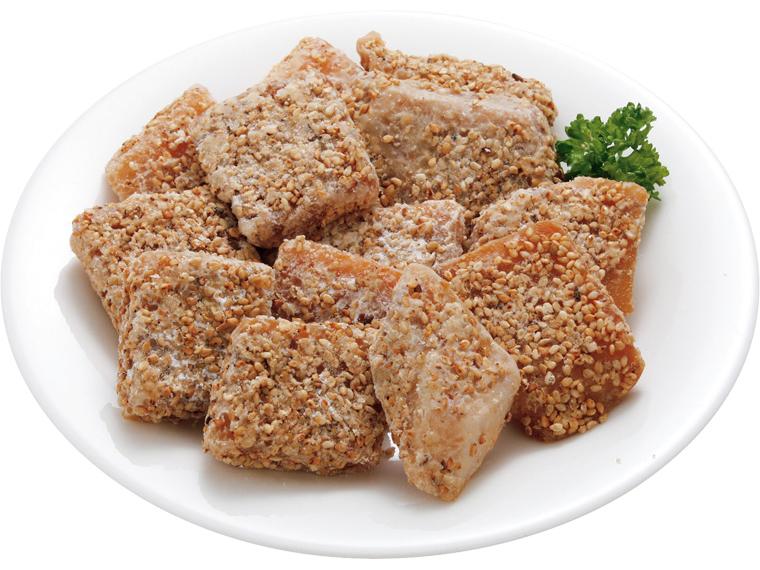 フライパンでできる！　かじきのごまたっぷり揚げ 180g