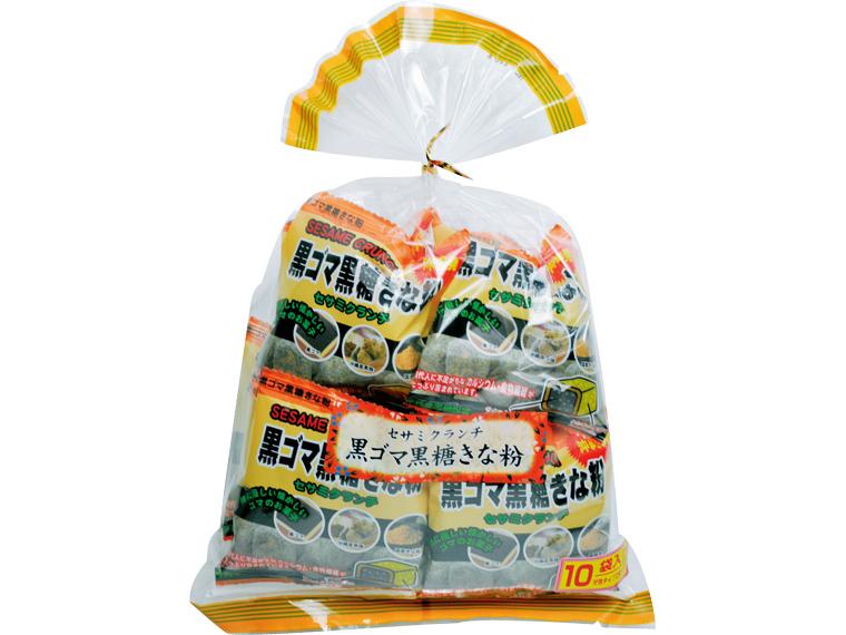 セサミクランチ黒ゴマ黒糖きな粉 10袋200g
