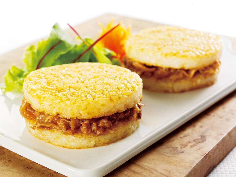ライスバーガーポーク生姜焼（国産豚使用） 6個690g