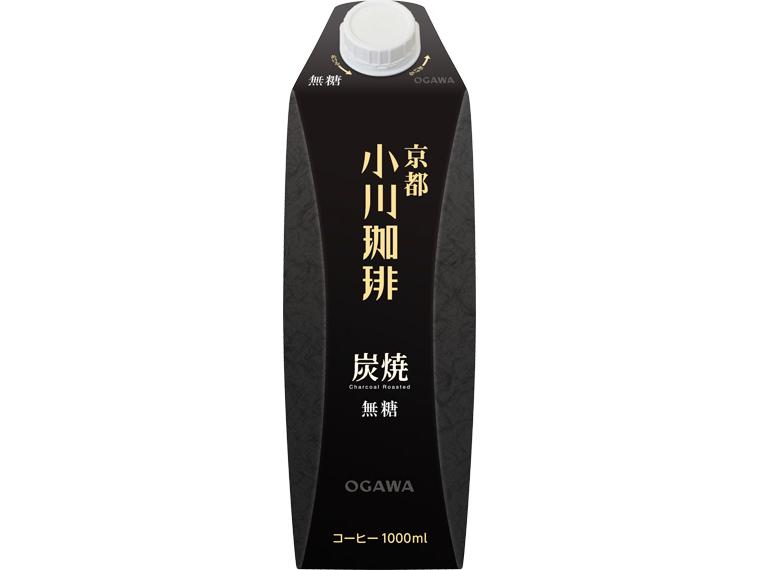 [数量限定200個（抽選）]京都小川珈琲　炭焼（無糖）１０００ｍｌ 1000ml