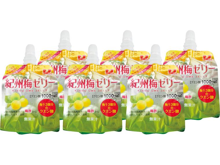 紀州梅ゼリー 180g×6