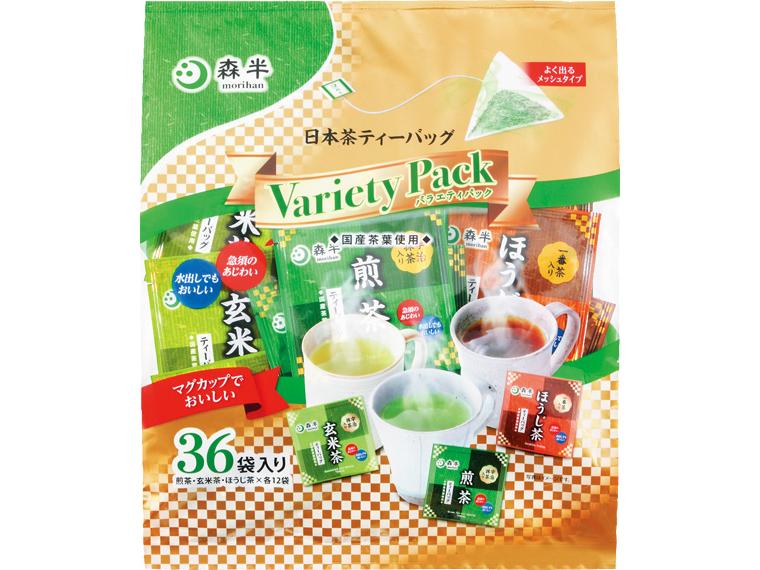 森半　日本茶ティーバッグ　バラエティパック 36袋