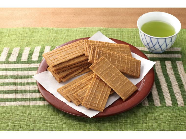 手焼き京せんべい（ピーナッツ入） 15枚×3