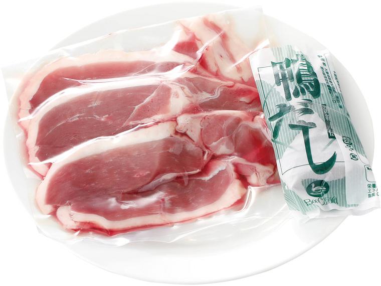 京鴨ロースと鴨だしセット2人前 合鴨肉120g・鴨だし25ml×2袋