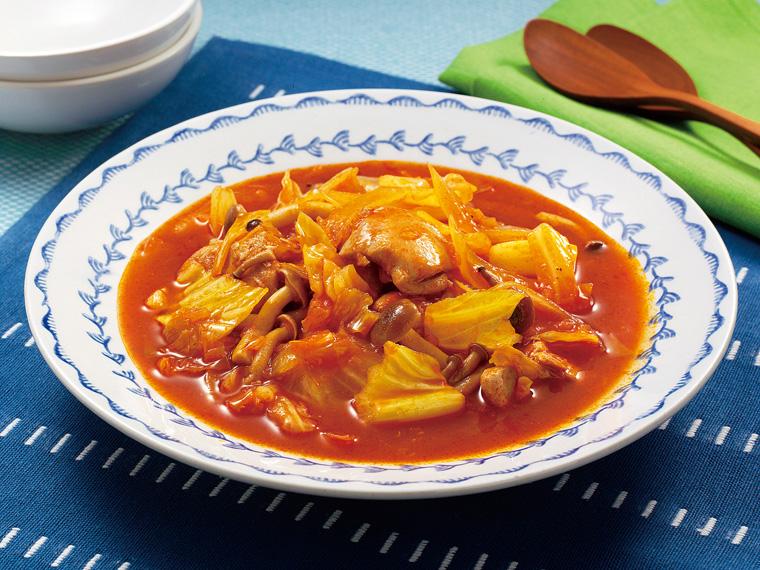 おかずキット　産直鶏肉とキャベツのトマト煮 2人前