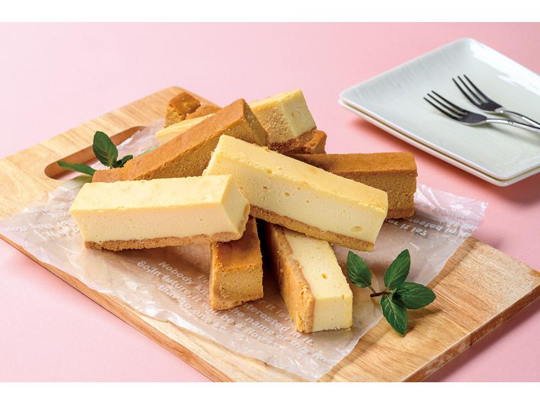 訳ありチーズケーキバー（ベイクド＆キャラメル） 450g