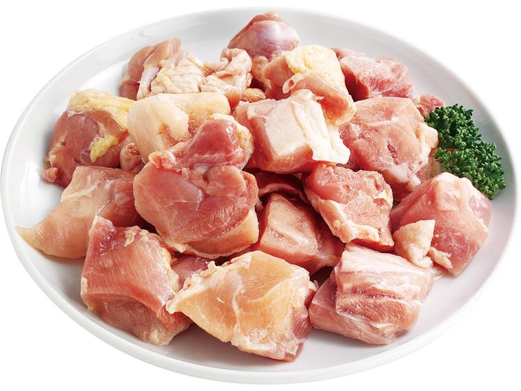 太陽チキンモモ一口カット（バラ凍結） 400g