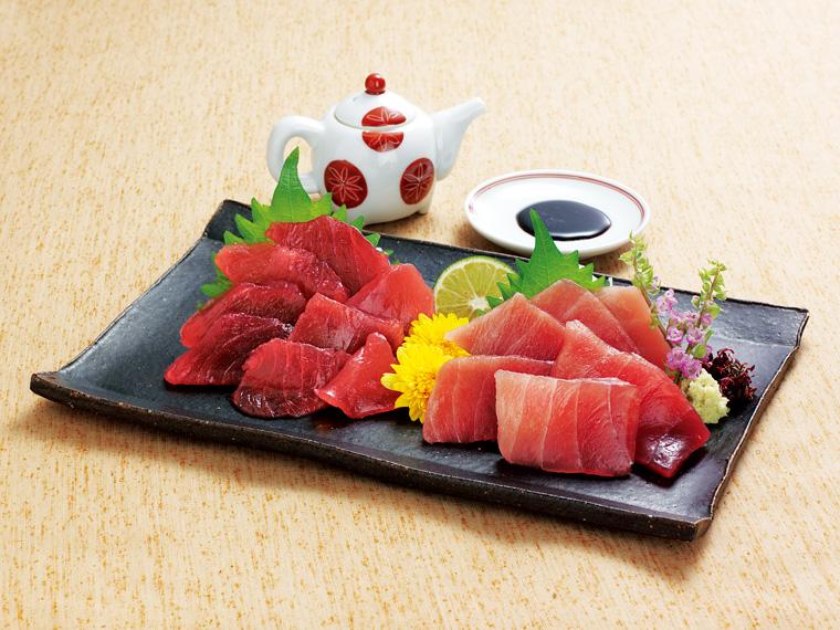 中とろと赤身の切り落しセット 50g×2種