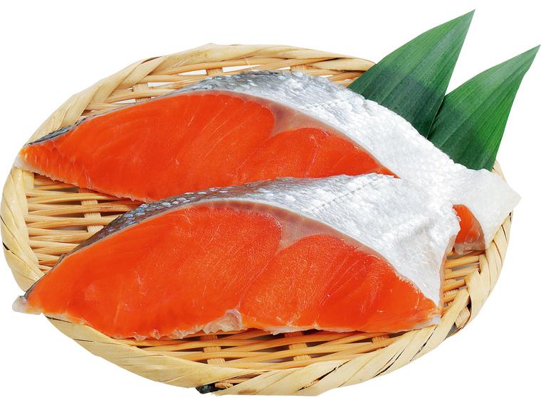 アラスカ産紅鮭切身（厚切り） 2切180g