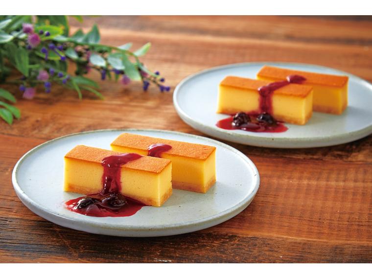 切れてるベイクドチーズケーキ 8切