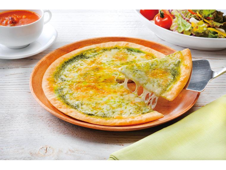 国産小麦粉のジェノベーゼピッツァ〈兵庫県産バジル〉 2枚280g