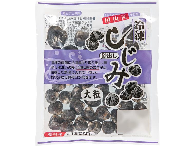 国内産冷凍しじみ大粒 180g