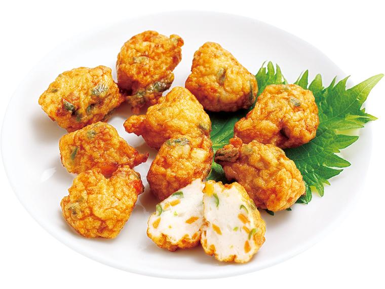 旨い海老！ちぎり揚げ（貝柱・野菜入り） 100g