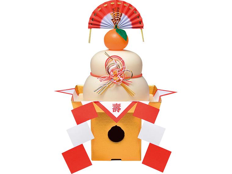 [数量限定384個（抽選）]越後の鏡餅１０号（個包装） 352g