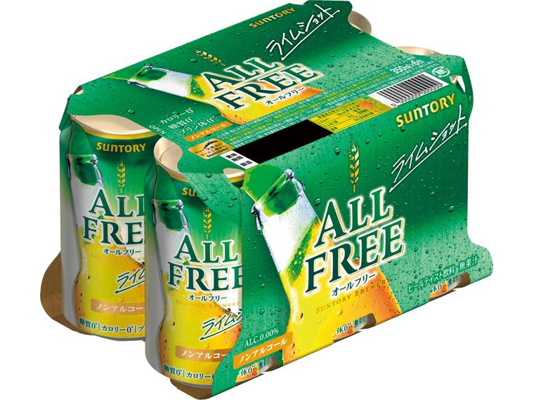 オールフリーライムショット 350ml×6