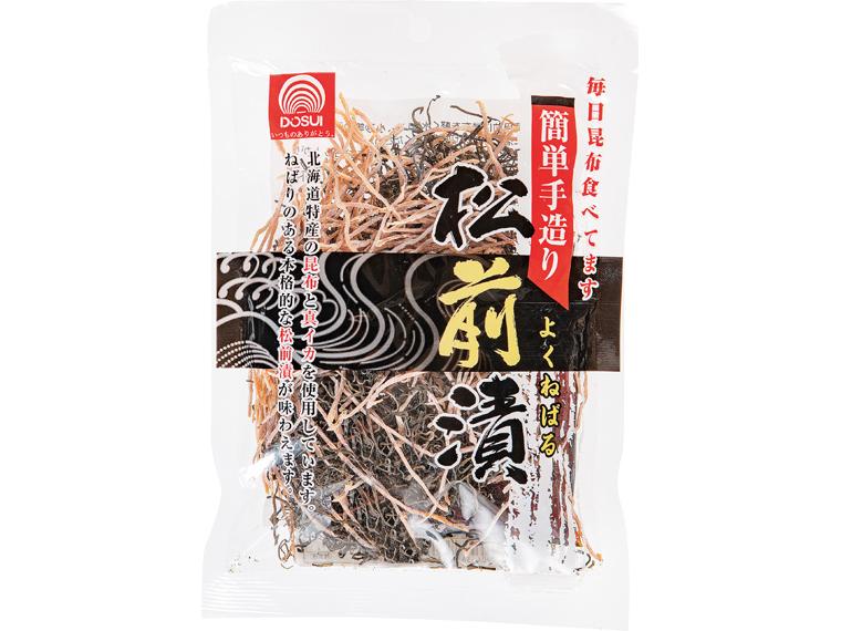 [数量限定1500個（抽選）]簡単手造り　よくねばる松前漬　９０ｇ 具材40g・調味液50g