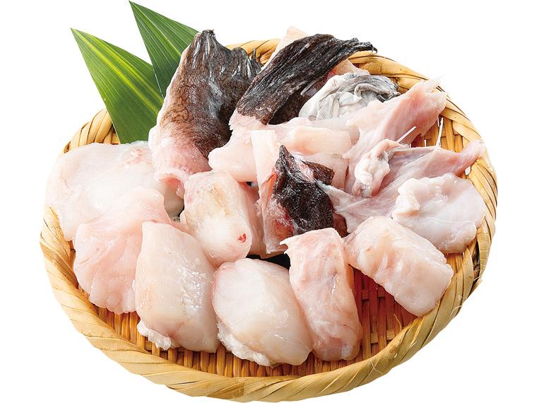 山口県産あんこう鍋用切身（あら入り） 420g（切身170g・アラ250g）