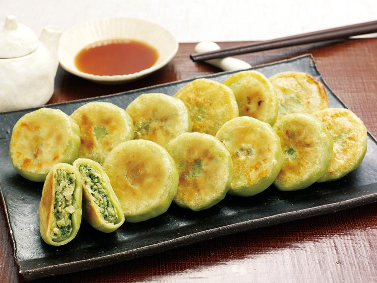 もちもち皮のほうれん草入り餃子 12個300g