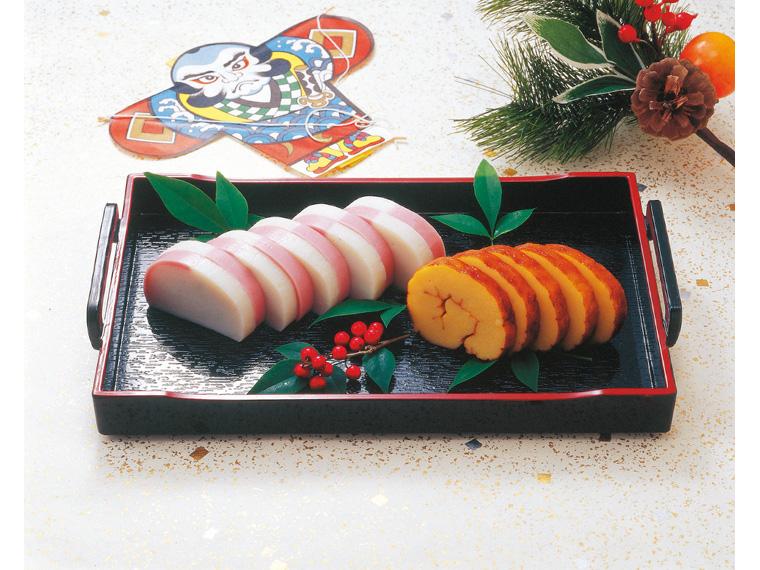 予約　東都一本で紅白・伊達巻セット 蒲鉾190g・伊達巻200g